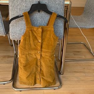 Girls JCrew corduroy brown dress size 8